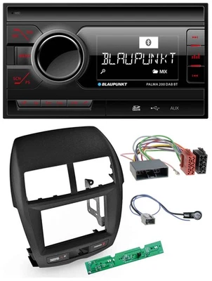 Blaupunkt MP3 Bluetooth DAB 2DIN SD USB Autoradio für Mitsubishi ASX 2010-2014 - Bild 1 von 4