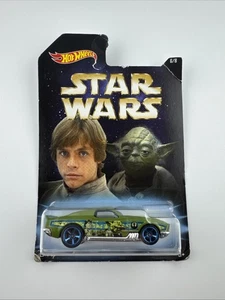 Hot Wheels 2017 Star Wars Blvd Bruiser Yoda & Luke Skywalker Mattel 6/8 - Foto 1 di 2