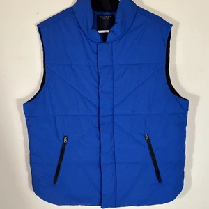Nautica Primaloft Winterweste Herren L blau Reißverschluss & Druckknöpfe Jacke Weste - Bild 1 von 8