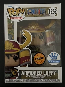 Funko POP Armored Luffy Metallic Chase #1262 Funko Shop Exclusive - Picture 1 of 6