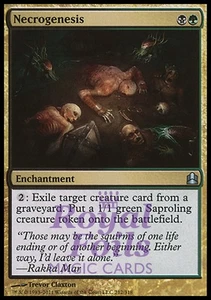 Necrogenesis 1x FOIL ALA MTG Shards of Alara Uncommon MINT black green - Picture 1 of 1