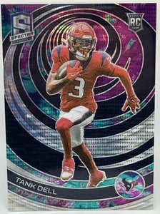 Tank Dell 2023 Panini Spectra Rookie Celestial True RC /99 Houston Texans - Picture 1 of 2
