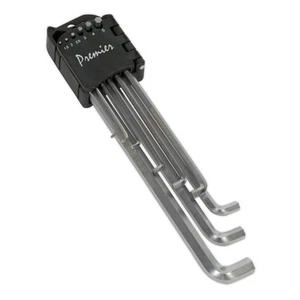 Sealey Ak7174 Hex Key Set 9Pc Extra-Long Stubby Element Metric - Picture 1 of 1