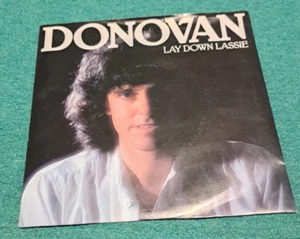 Donovan - Lay Down Lassie. 7" vinyl single. 1981. Rare B. side. VG+/VG+ - Picture 1 of 2