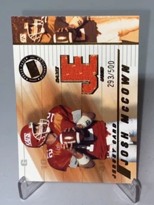 2002 Press Pass Josh McCown RC JE Game-Used Jerseys /500 #JE/JM - Picture 1 of 4