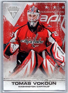 11-12 PANINI TITANIO SPETTRO RUBINO - TOMAS VOKOUN /99 #59 WASHINGTON CAPITALS - Foto 1 di 2