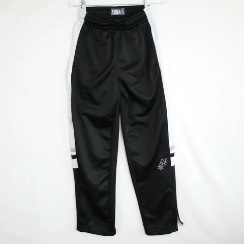 San Antonio Spurs Sweatpants Mens Small NBA Black Athletic Warmup Cover