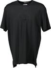 Dolce & Gabbana Black Embroidered Logo T-shirt Sz60 UK XXL