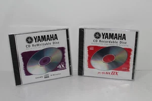 Lot of 2 Sealed Yamaha CD Recordable Discs - Picture 1 of 6