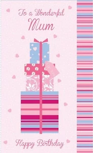 To a Wonderful Mum Happy Birthday Card - Picture 1 of 1