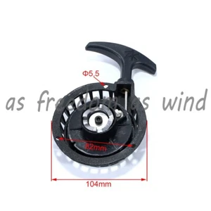 Alloy Pull Start Recoil Starter For 47cc 49cc 2 Stroke Mini Pocket Bike ATV - Imagen 1 de 5