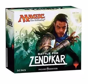 Battle for Zendikar Fat Pack *FACTORY SEALED* contains 80 FULL ART LANDS MTG BFZ - Picture 1 of 2