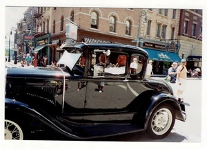 Foto De Colección Laurel & Hardy Coche Clásico Universal Studios Florida Años 90 A22 - Imagen 1 de 1