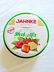Jahnke Herb Dose alt vintage antik Sammlerdose Blechdose - Picture 1 of 1