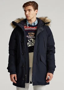 Polo Ralph Lauren Faux Fur-Trim Down Parka Sz: XL NWT MSRP $548 - RARE - Bild 1 von 12