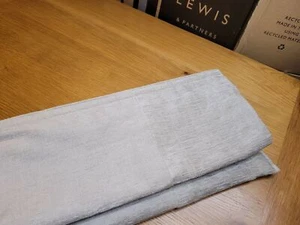 John Lewis Rothko Silver MTM W176cm x D96cm Blackout Roman Blind RRP £218 - Picture 1 of 6