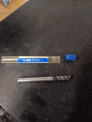 GARR TOOL 1/4'" carbide end mill 21392 - Image 1 of 3