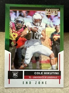 2017 Score Green Zone #435 Cole Hikutini 3/6 - Picture 1 of 3