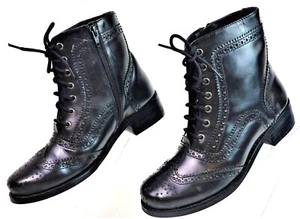 DIBA TRUE - Black Box Rindsleder Stiefeletten - Day Cruizer - Damen 8,5 - Neu im Karton - Bild 1 von 9
