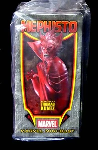 Mephisto Bust Statue New 2005 Silver Surfer Bowen Designs Marvel Amricons - Picture 1 of 6