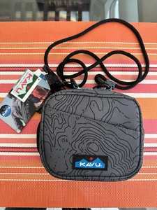 NEU Kavu Safety Cove Case Stone Topo Seiltasche grau schwarz H20 beständig - Bild 1 von 3