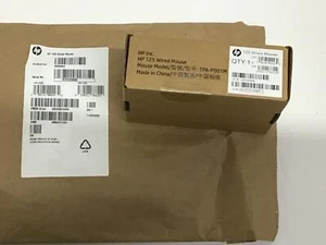 HP 125 Wired USB Mouse /w Scroll Wheel Optical 265A9AA - Picture 1 of 2