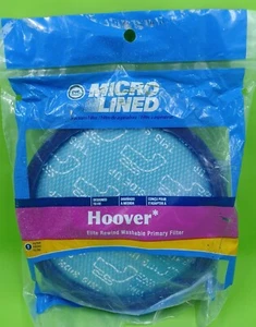 DVC Micro Lined Hoover Primary Filter Washable Elite Rewind - Picture 1 of 2