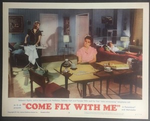 Pamela Tiffin Lois Nettleton Dolores Hart 1963 Come Fly With Me lobby card 3675