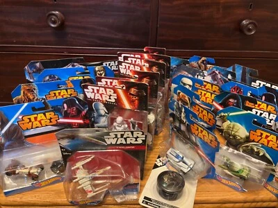 Figuras de acción de Star Wars, Awaken Force, Mattel Hot Wheels, 30+ selección nuevas en paquete nuevas con etiquetas Foto 1 de 4