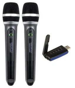 VocoPro Commander-USB-Handheld-1 2-Channel Digital UHF Handheld Wireless System - Picture 1 of 3
