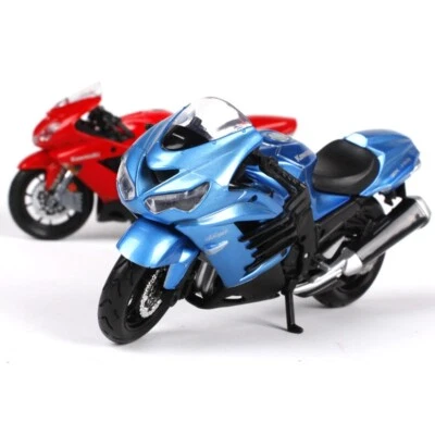 Maisto 1:18 Kawasaki Ninja ZX 14R Diecast Motorcycle Bike Model Collection gift - Image 1 of 4