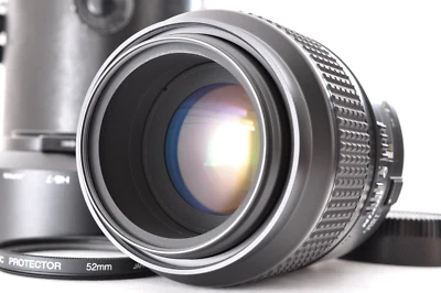 Nikon AF Micro NIKKOR 105mm f/2.8 D Macro Lens + HS-7 Lens Hood NM from Japan SB - Image 1 of 4