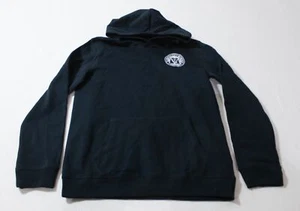 Lands End Unisex Kids School Uniform Hooded Pullover Sweatshirt AP2 Navy Size:XL - Picture 1 of 3
