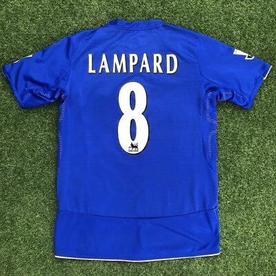 Umbro Chelsea FC 2005/06 Lampard Home Men Football Trikot/Jersey/Shirt/Maglia - Photo 1/4