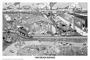 100 CANCIONES MUERTAS 24X36 PÓSTER CANCIONES OCULTAS MUERTAS AGRADECIDAS TÍTULOS ¡LEYENDA DE LA MÚSICA ROCK! - Imagen 1 de 1