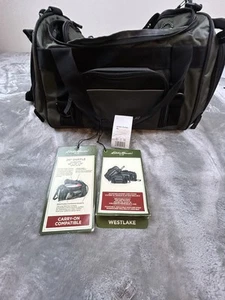 Eddie Bauer Westlake 20in Duffle Carryon Bag New Olive Green Black - Picture 1 of 3