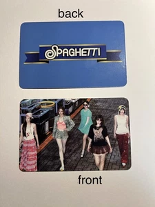 LE SSERAFIM Spaghetti offizielle Fotokarte - Sakura Chaewon Yunjin Kazuha Eunchae - Bild 1 von 1