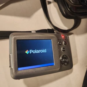 Polaroid iS624 silber 16 MP 6x optischer Zoom Digitalkamera getestet 8mp Karte - Bild 1 von 9