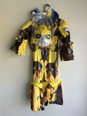 TRANSFORMERS Bumblebee Costume 3T 4T Child Deluxe Licensed Kids Disguise NEW - Image 1 of 3