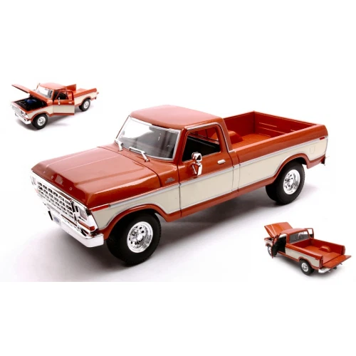 Maisto 531462BR Ford F150 Pick-Up 1979 braun/crème 1 18 Automodello