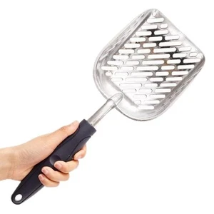 Cat Litter Scoop, Aluminum Alloy Sifter, Kitty Metal Scooper, Deep Shovel, Lo... - Picture 1 of 6