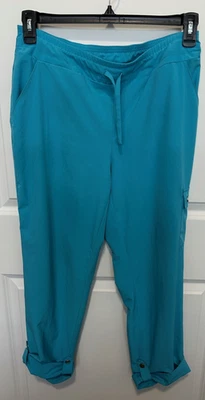 Pantalones Zenergy by Chicos Talla 0 Pequeños 4 Azul Turquesa Mujer Ligeros Foto 1 de 4