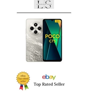 Xiaomi POCO C75 4G Smartphone - Dual SIM (entsperrt) - UK Version - NEU & VERSIEGELT - Bild 1 von 4