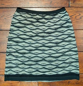 Minifalda tejida de mezcla de lana forrada negra y gris M Missoni para mujer talla 46/L - Imagen 1 de 16