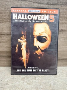 HALLOWEEN 5: The Revenge of MICHAEL MYERS Horror Rare Insert (DVD, 2000) - Imagen 1 de 3