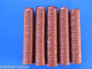 17mm Snack Stick DÄRME für 23 Pfund RINDFLEISCHKOLLAGEN Slim Peperoni Wurst - Bild 1 von 3