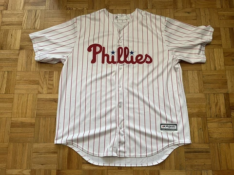 Bryce Harper Philadelphia Phillies Majestic Size XL Jersey 3 Cover