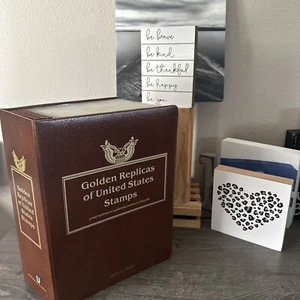 Album francobolli Golden Replicas of United States U and Proof Repliche oro 22kt NUOVO - Foto 1 di 24