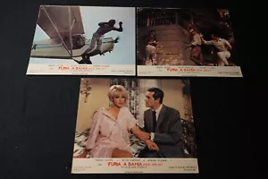 Furia à Bahia pour OSS 117 Frederick Stafford Mylène Demongeot lobby cards 1965 - Imagen 1 de 1
