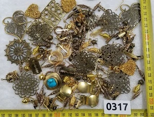 Konvolut Metall Anhänger Perlen Spacer DIY Charms u.s.w.  - Bild 1 von 2